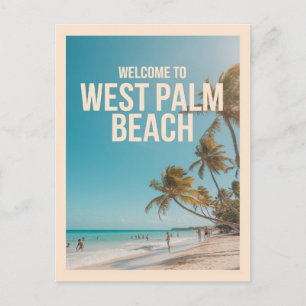 West Palm Beach, Florida, Postcard