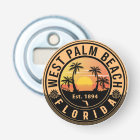 West Palm Beach Florida Retro Sunset Souvenirs