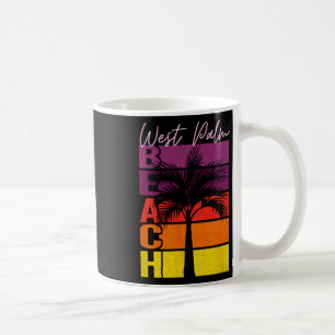 West Palm Beach Florida Surfing Coffee Mug
