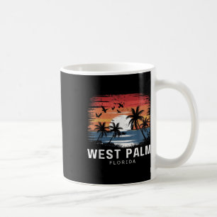 West Palm Beach Florida Surfing Surfer Coffee Mug