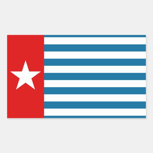 west papua sticker (Front)
