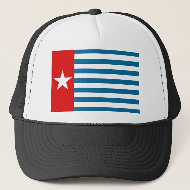 west papua trucker hat (Front)