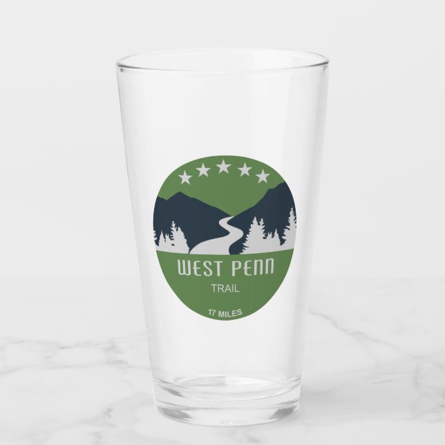 West Penn Trail Pennsylvania Glass (Front)