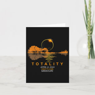 West Plains America Total Solar Eclipse 2024  Card