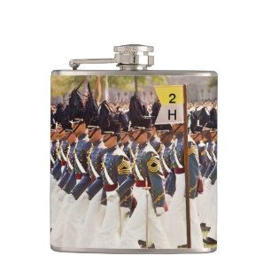 West Point Cadets Customizable Text Hip Flask