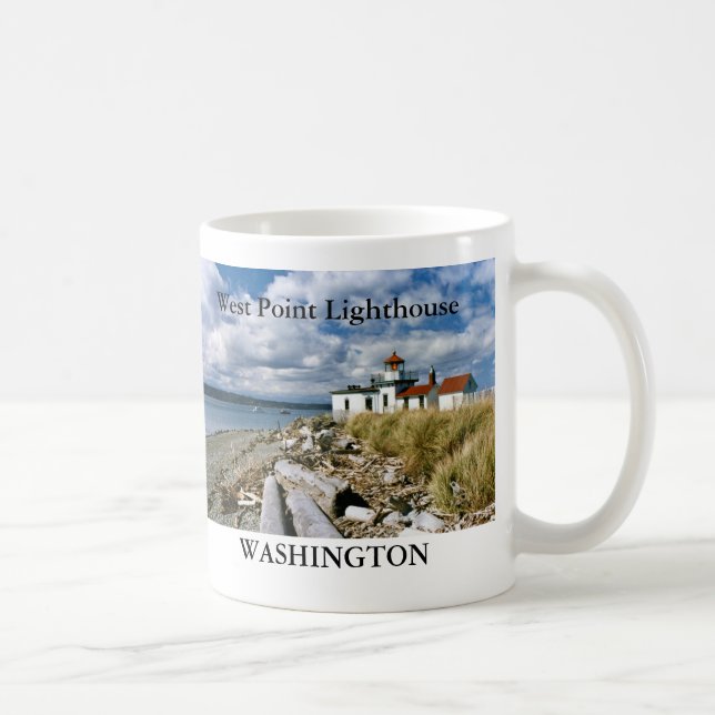 West Point Lighthouse, Washington Mug (Right)