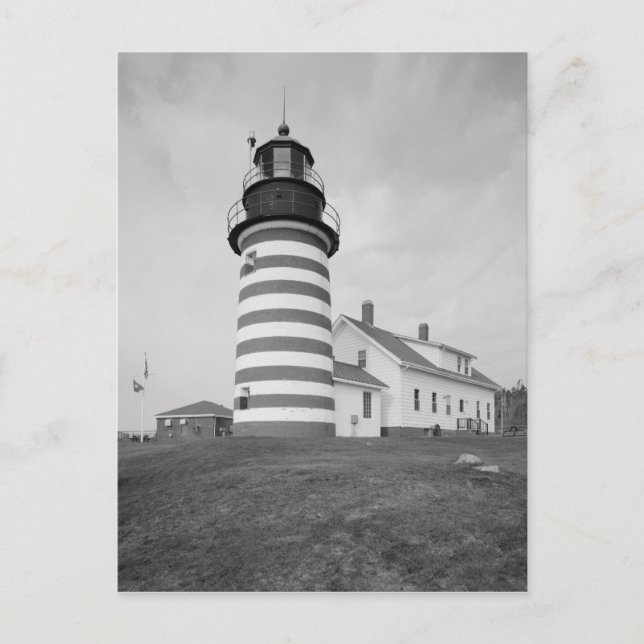 West Quoddy Head Light Station Postcard (Front)