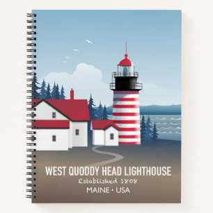 West Quoddy Head Lighthouse Notebook