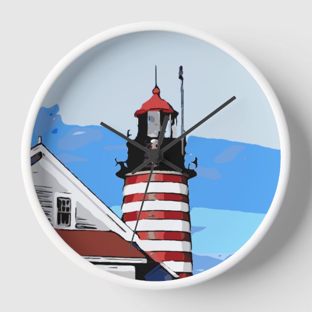 WEST QUODDY WALL HORLOGE (Recto)