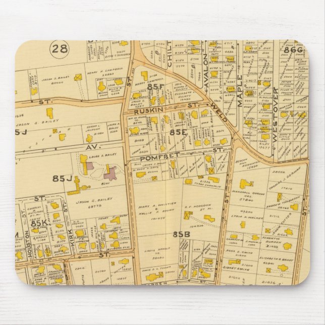 West Roxbury, Massachusetts 2 Mouse Pad (Front)