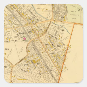 West Roxbury, Massachusetts 2 Square Sticker