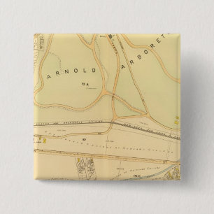 West Roxbury, Massachusetts 4 2 Inch Square Button