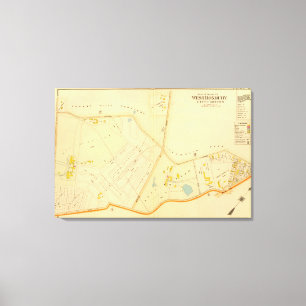 West Roxbury, Massachusetts 4 Canvas Print