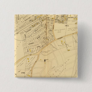West Roxbury, Massachusetts 9 2 Inch Square Button