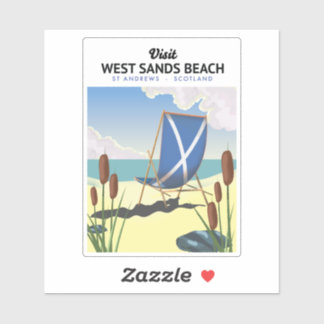 West Sands Beach, St Andrews Scotland