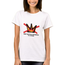 WEST SEATTLE INDIVISIBLE NO KINGS T-shirt