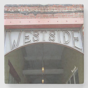 West Side Atlanta Marble Coasters