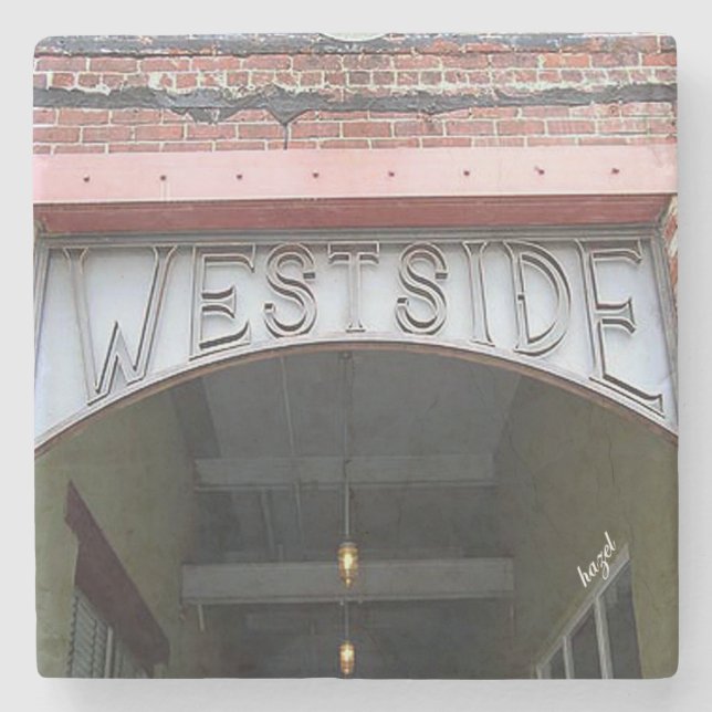 West Side Atlanta Marble Coasters (Front)