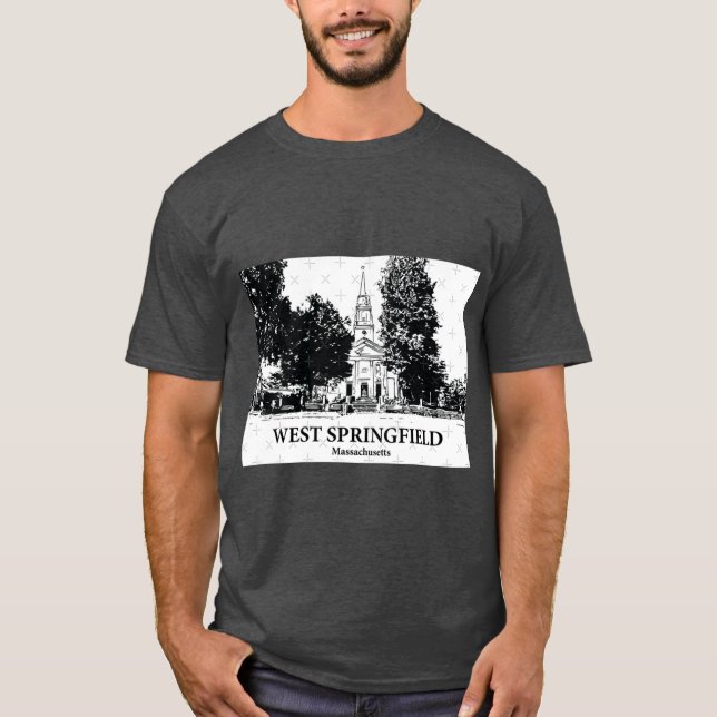 West Springfield Massachusetts T-Shirt (Front)
