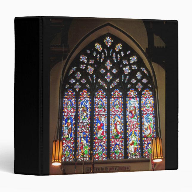 West Stained Glass Window Christ Church Cathedral Binder (Front/Spine)