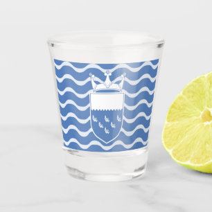 West Sussex county flag Shot Glass