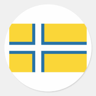 West Sweden, Sweden Classic Round Sticker