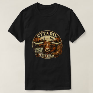 West Texas Cattle Oil Heritage T-Shirt