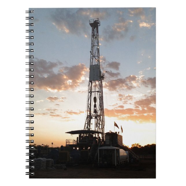 West Texas Drilling Rig Notebook (Front)