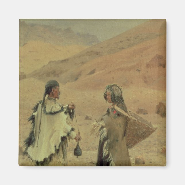 West Tibetans, 1875 Magnet (Front)