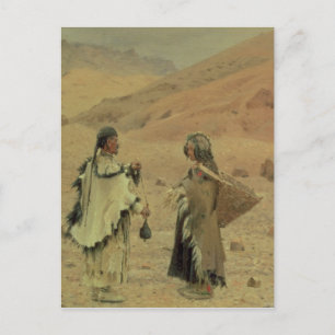 West Tibetans, 1875 Postcard