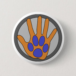 West U Vet 2 Inch Round Button