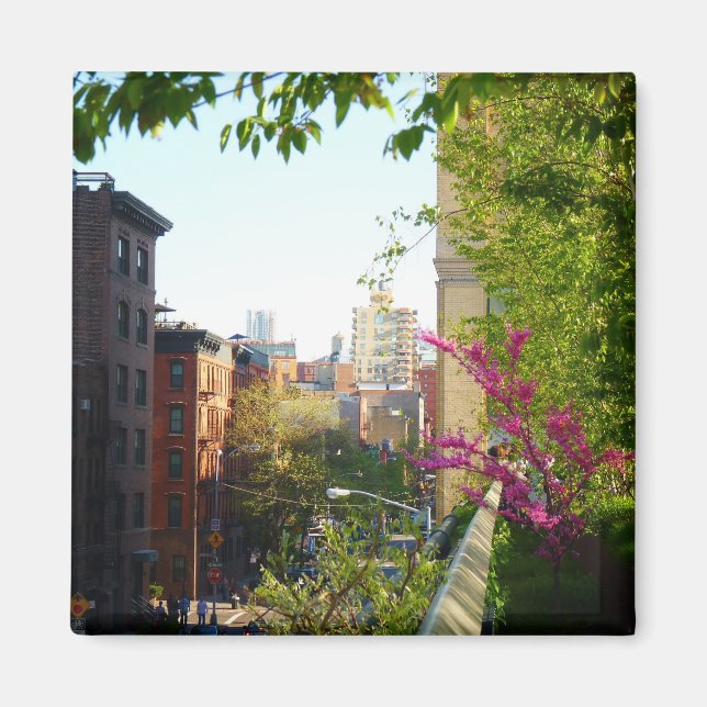 West Village View From The Highline, NYC Magnet (Front)