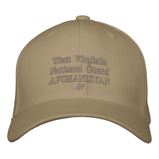 West Virginia 18  MONTH TOUR Embroidered Hat (Front)