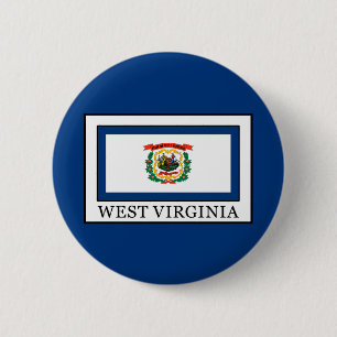 West Virginia 2 Inch Round Button