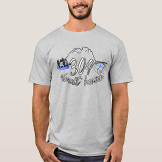 West Virginia Area Code 304 T-Shirt