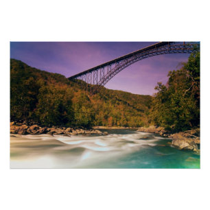 West Virginia, Babcock State Park Poster