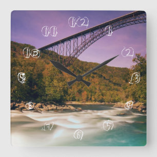 West Virginia, Babcock State Park Square Wall Clock