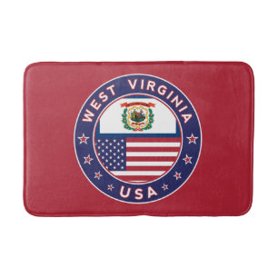 West Virginia Bath Mat