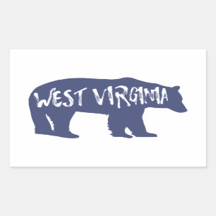 West Virginia Bear Sticker
