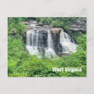 West Virginia - Blackwater Falls postcard