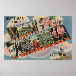 West Virginia (Capital Building) Poster