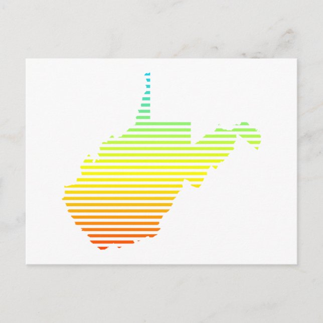 west virginia chill fade postcard (Front)