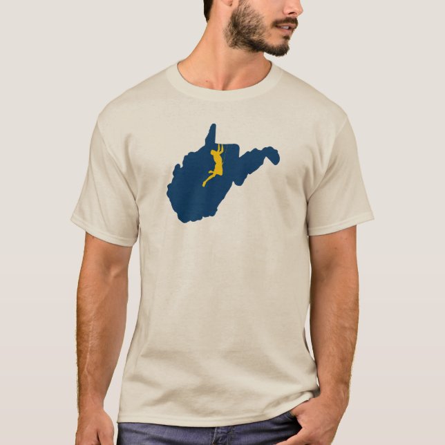 West Virginia Climbing T-Shirt (Front)