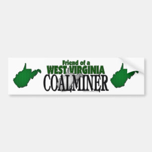 West Virginia Coalminer Bumper Sticker