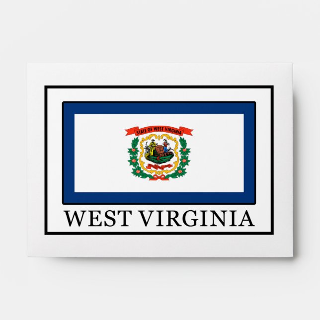 West Virginia Envelope (Front)