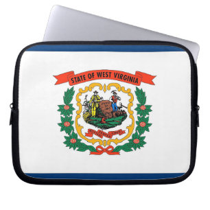 West Virginia Flag Laptop Sleeve
