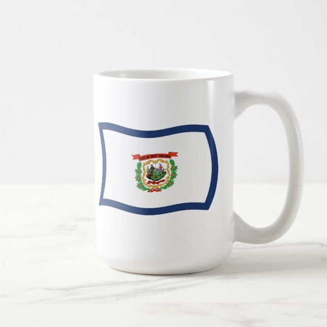 West Virginia Flag Mug (Right)
