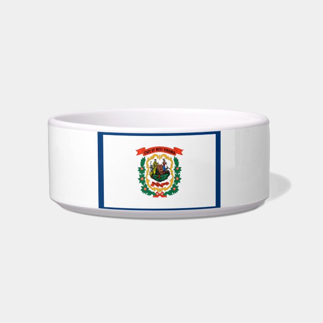 West Virginia flag-seal Bowl (Front)