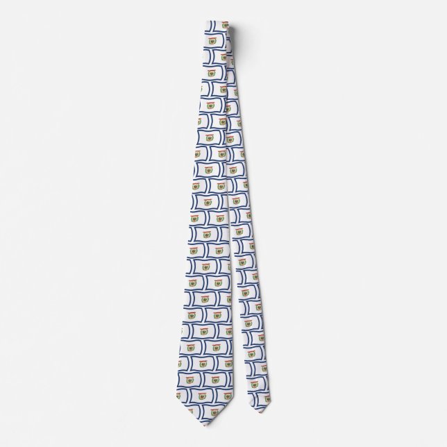 West Virginia Flag Tie (Front)