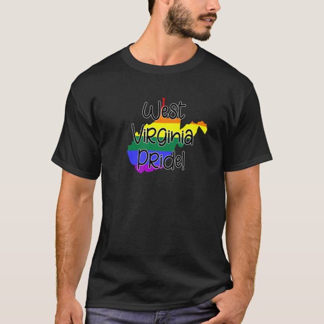 West Virginia Gay Pride T-Shirt (Front)